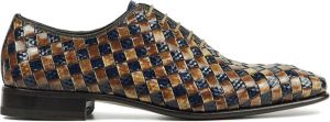 Harris Veterschoenen Heren Schoenen Suède 2000 Blauw combi