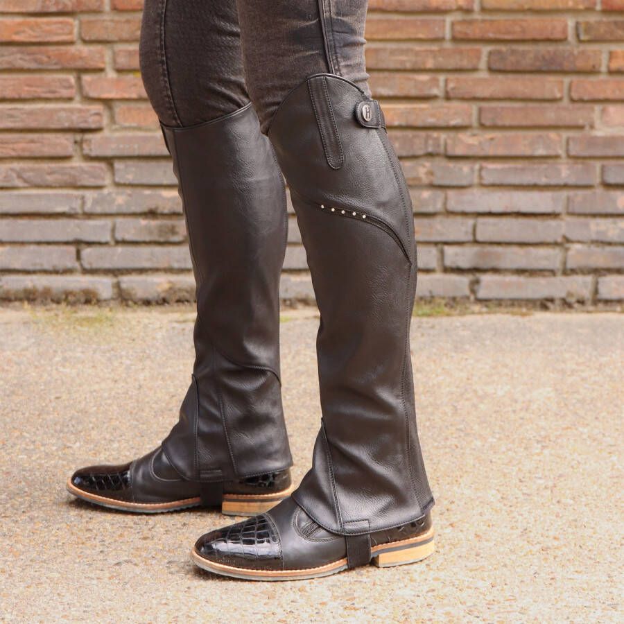 Harry's Horse Chaps Melody Luxe & Soepel Zwart Maat XXS