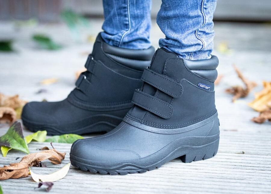 Harry's Horse Stalschoenen Flock Zwart - Foto 3