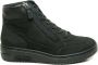 Hartjes 172.1708 21~~~~~~~~~~~~~~~~~~~ Hoge sneakersVeterlaarzenDames veterschoenenDames sneakersHalf-hoge schoenen Zwart - Thumbnail 1
