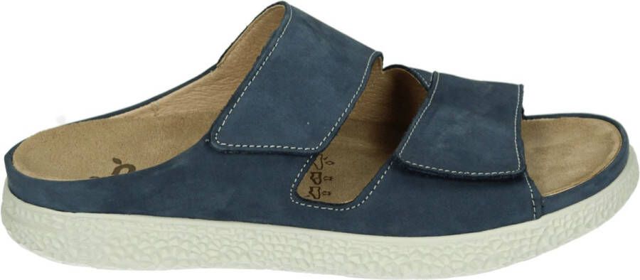 Hartjes 122 1221 Groove slipper H stahlblau Kleur Blauw)