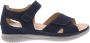 Hartjes 132.1113 99~~~~~~~~~~~~~~~~~~~ Platte sandalenDames Sandalen Blauw - Thumbnail 1