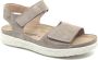 Hartjes 132.1220 30 35.00 Lichtgrijze dames sandalen met klittenbandsluiting - Thumbnail 5