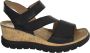 Hartjes 132.1705 71 33.01 H Dames Sandaal Zwart - Thumbnail 1