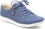 HARTJES Lage Sneakers Dames 162.0892 Maat: 37 Materiaal: Suède Kleur: Blauw - Thumbnail 1