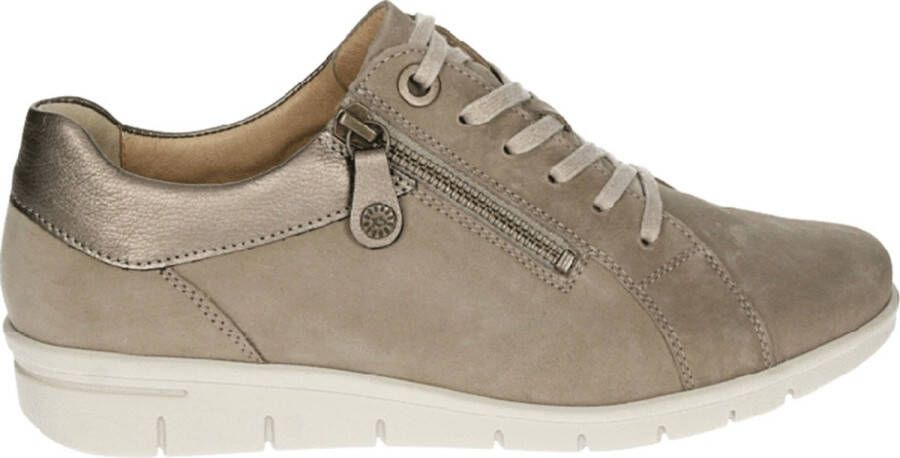 Hartjes 162.0913 99~~~~~~~~~~~~~~~~~~~ Dames veterschoenen Taupe
