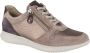 HARTJES Lage Sneakers Dames 162.1128 Breeze Maat: 41 5 Materiaal: Suède Kleur: Taupe - Thumbnail 1