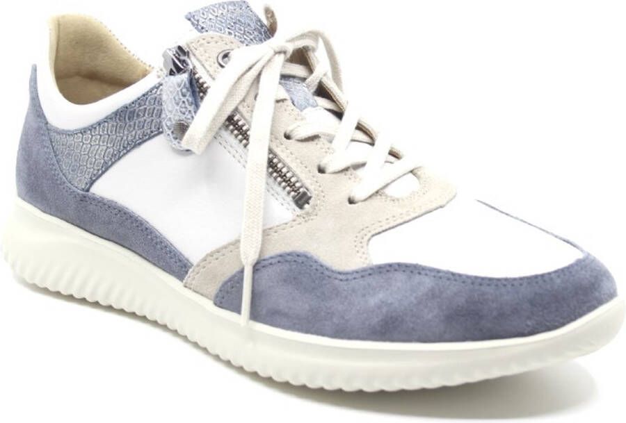 Hartjes Sneakers Dames Lage sneakers Damesschoenen Suède 162.1131 Blauw