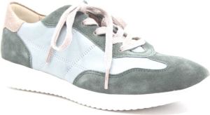 Hartjes 162.1143 31 89.97 Groen combi kleurige sneakers met rits