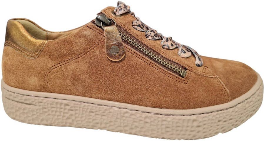 HARTJES Lage Sneakers 162.1401 Phil Maat: 37 Materiaal: Suède Kleur: Bruin