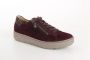 Hartjes 162.1401 34 10.10 Bordeaux kleurige dames sneakers met rits - Thumbnail 1