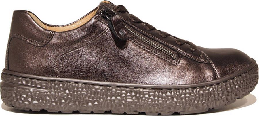 HARTJES Lage Sneakers Dames 162.1402 Phil Maat: 39 Materiaal: Leer Kleur: Brons