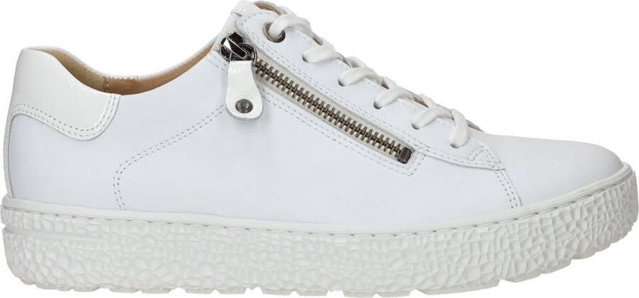 HARTJES Lage Sneakers Dames 162.1409 Maat: 42 Materiaal: Leer Kleur: Wit