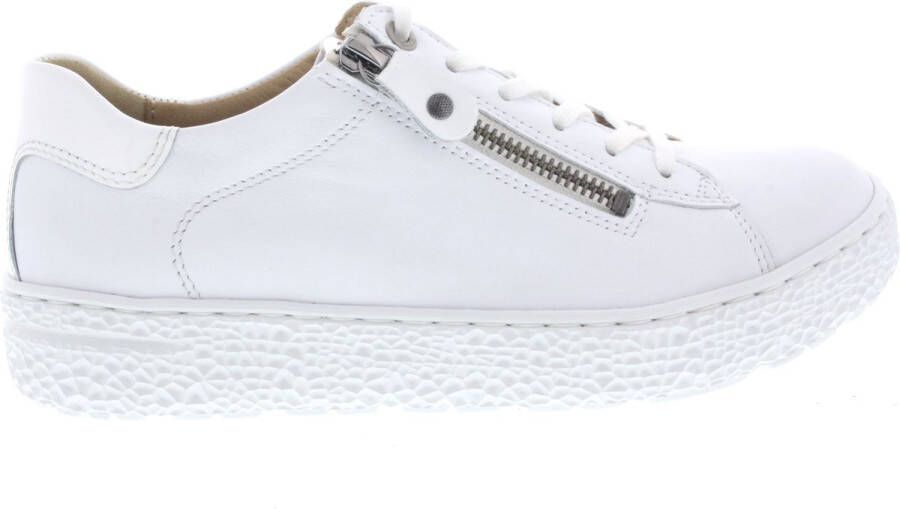 HARTJES Lage Sneakers Dames 162.1409 Maat: 38 5 Materiaal: Leer Kleur: Wit