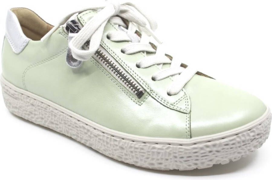 Hartjes 162.1409 14 93.19 Lichtgroen patent leer sneaker wijdte H