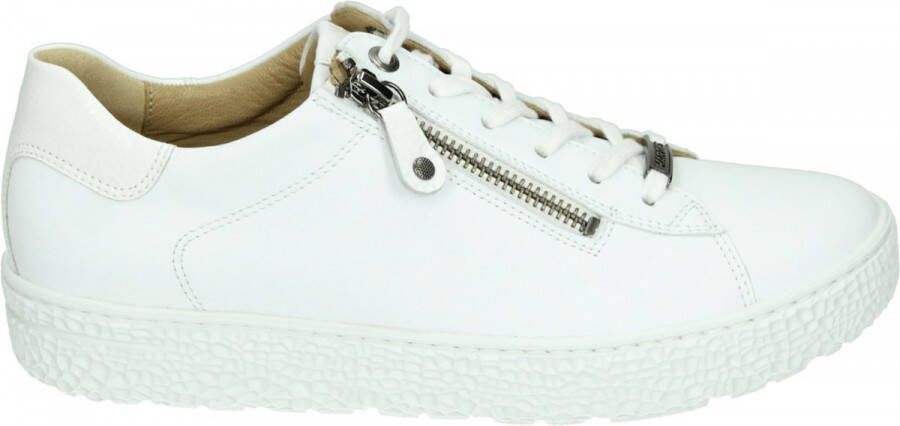 Hartjes 162.1409 99 02.02 witte sneaker met rits en uitneembaar voetbed