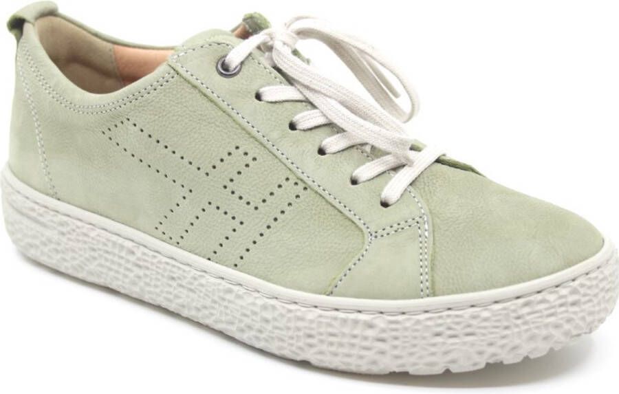Hartjes 162.1425 20 96.00 Lichtgroene Dames Veterschoen