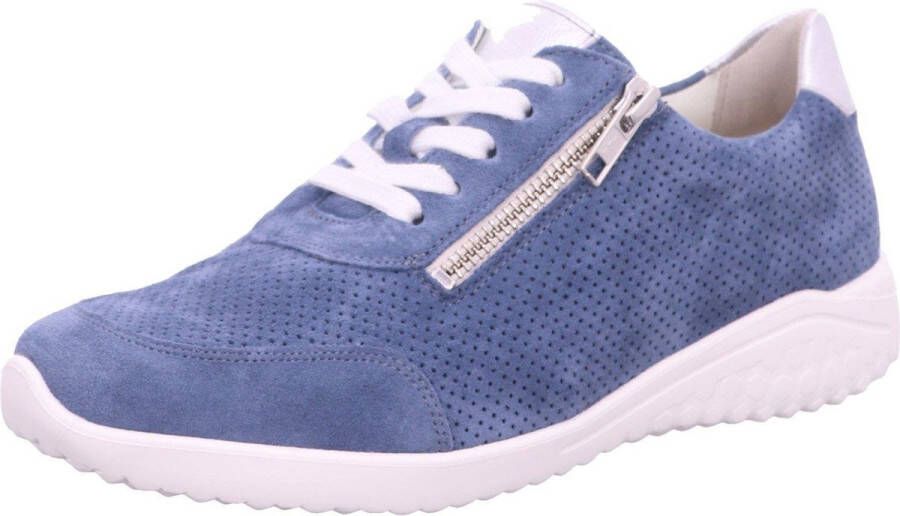 Hartjes 162.1604 Rap K blauwe veterschoen (6 5 Kleur Blauw )