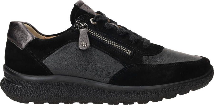 Hartjes 162.1617 31~~~~~~~~~~~~~~~~~~~ Dames veterschoenen Zwart