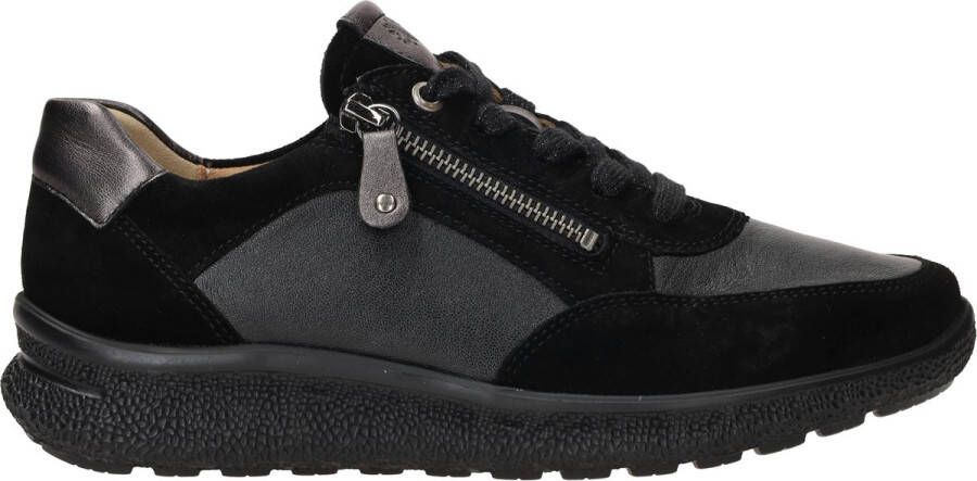 Hartjes 162.1617 31~~~~~~~~~~~~~~~~~~~ Dames veterschoenen Zwart
