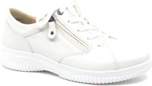 Hartjes 162.1801 10 02.00 Witte sneaker met rits wijdte G