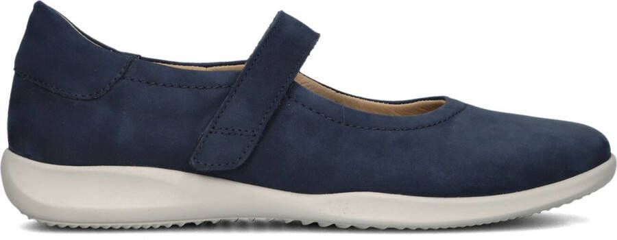 Hartjes 162.2102 Goah Instappers Nubuck Instapper Dames Blauw