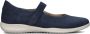 Hartjes 162.2102 Goah Instappers Nubuck Instapper Dames Blauw - Thumbnail 1