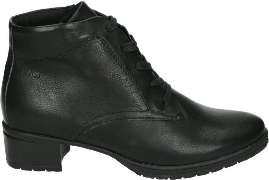 Hartjes 172.0132 99~~~~~~~~~~~~~~~~~~~ Hoge sneakersVeterlaarzenDames veterschoenenDames sneakersHalf-hoge schoenen Zwart