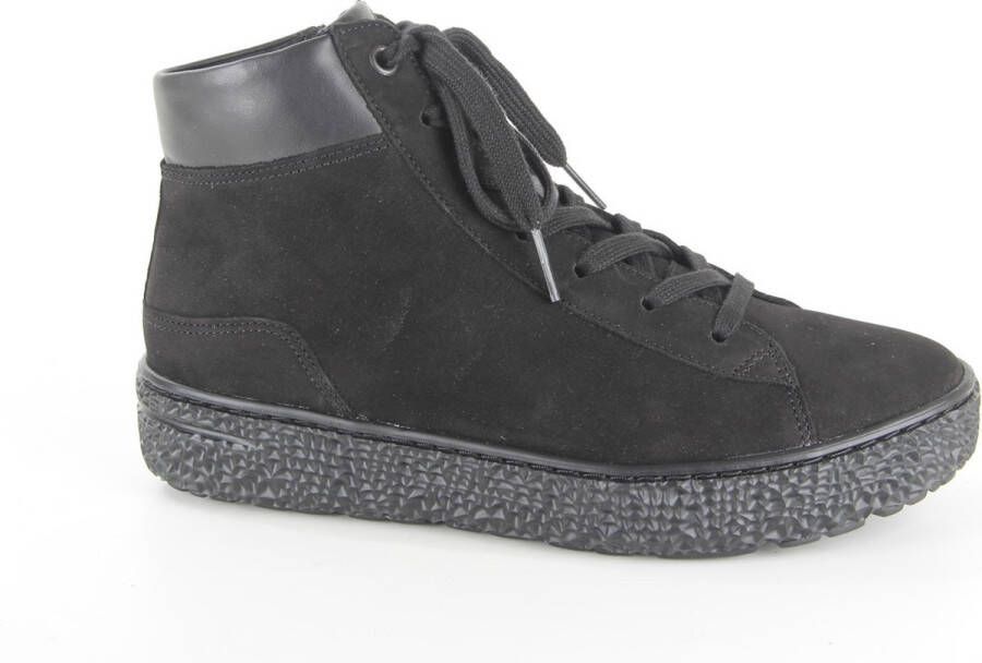 Hartjes Sneakers Dames Lage sneakers Damesschoenen Nubuck 172.1410 Zwart