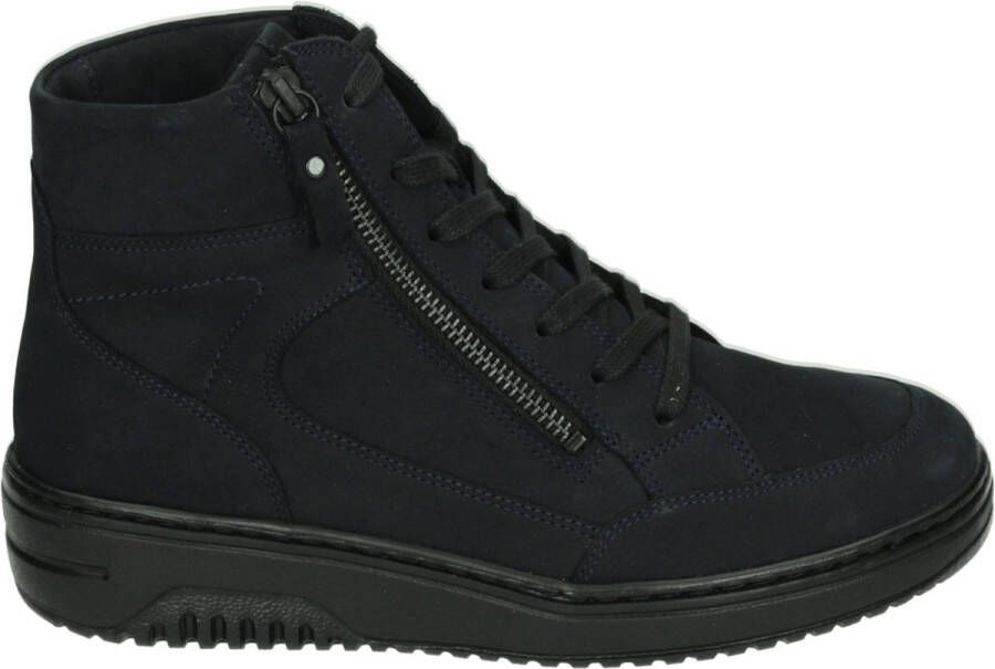 Hartjes 172.1703 20~~~~~~~~~~~~~~~~~~~ Hoge sneakersVeterlaarzenDames veterschoenenDames sneakersHalf-hoge schoenen Blauw