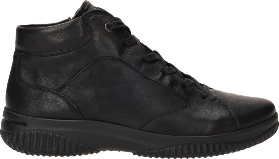 Hartjes 172.1801 10~~~~~~~~~~~~~~~~~~~ Hoge sneakersVeterlaarzenDames veterschoenenDames sneakersHalf-hoge schoenen Zwart