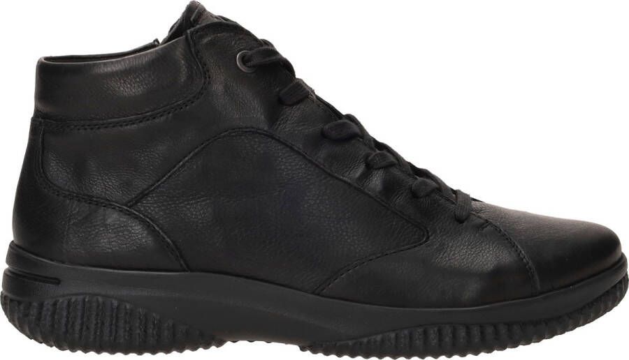 Hartjes 172.1801 10 Hoge sneakersVeterlaarzenDames veterschoenenDames sneakersHalf-hoge schoenen Zwart