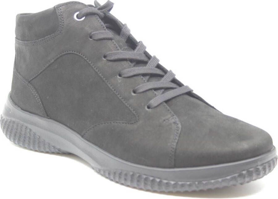 Hartjes Dames Veterschoenen Ethno Boot Natural Schwarz Zwart