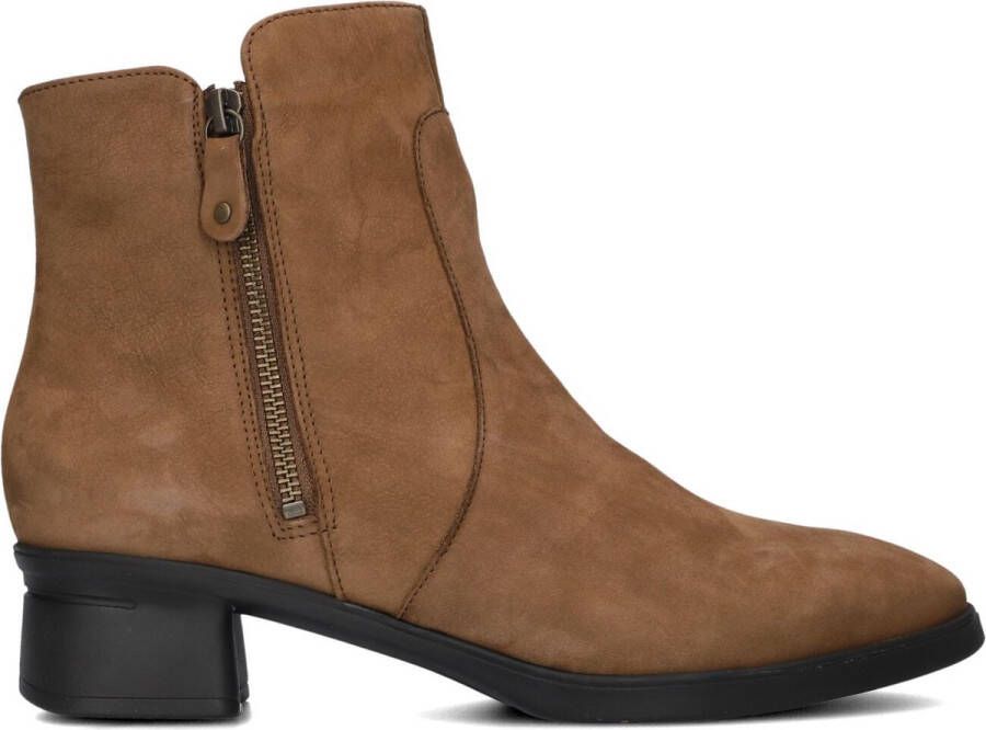 HARTJES Enkellaarsjes Dames 172.1902 Blues Maat: 43 Materiaal: Nubuck Kleur: Bruin