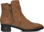 HARTJES Enkellaarsjes Dames 172.1902 Maat: 41 Materiaal: Nubuck Kleur: Bruin - Thumbnail 1
