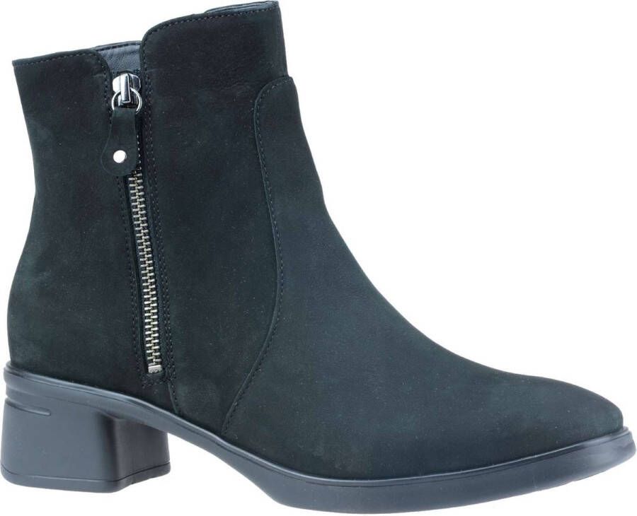 HARTJES Enkellaarsjes Dames 172.1902 Blues Maat: 41 Materiaal: Nubuck Kleur: Zwart