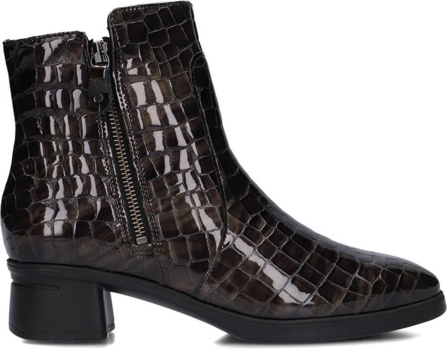 Hartjes 172.1902 Blues Enkellaarsjes Enkelboots met rits Dames Zwart