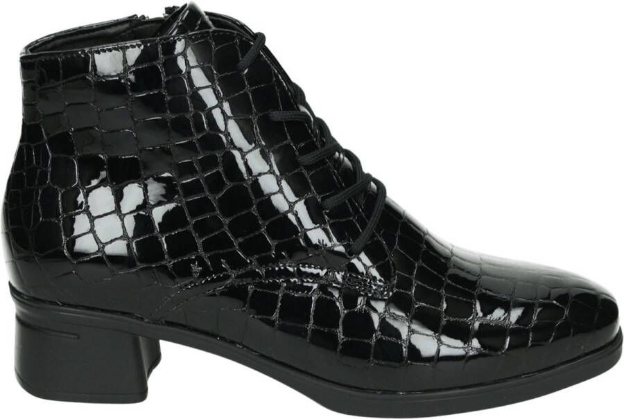 Hartjes 172.1903 60~~~~~~~~~~~~~~~~~~~ Hoge sneakersVeterlaarzenDames veterschoenenDames sneakersHalf-hoge schoenen Zwart