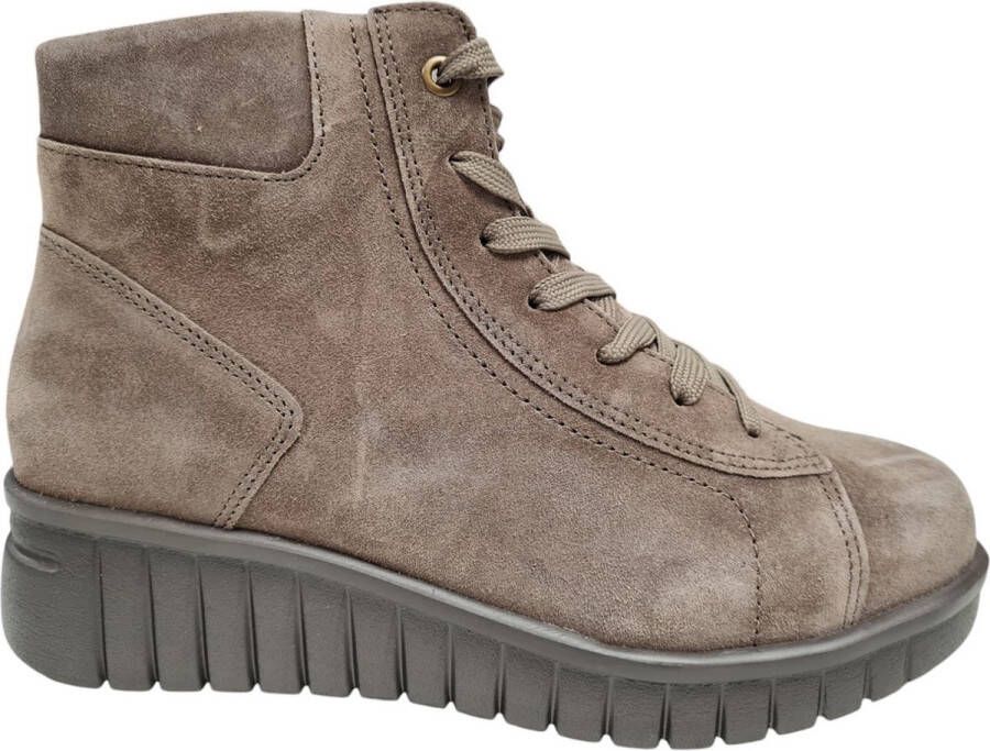 Hartjes 172.2301 30 09.00 K Dames Enkellaarzen Taupe