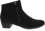 HARTJES Enkellaarsjes Dames 172.0173 City Boot Maat: 41 5 Materiaal: Suède Kleur: Zwart - Thumbnail 1