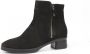 HARTJES Enkellaarsjes Dames 172.1902 Maat: 37 Materiaal: Nubuck Kleur: Zwart - Thumbnail 9