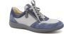 Hartjes 262.2318 262.2318 32 48.45 Blauw combi extra smalle dames sneaker wijdte D - Thumbnail 1