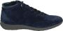 Hartjes 272.2315 99~~~~~~~~~~~~~~~~~~~ Hoge sneakersVeterlaarzenDames veterschoenenDames sneakersHalf-hoge schoenen Blauw - Thumbnail 1