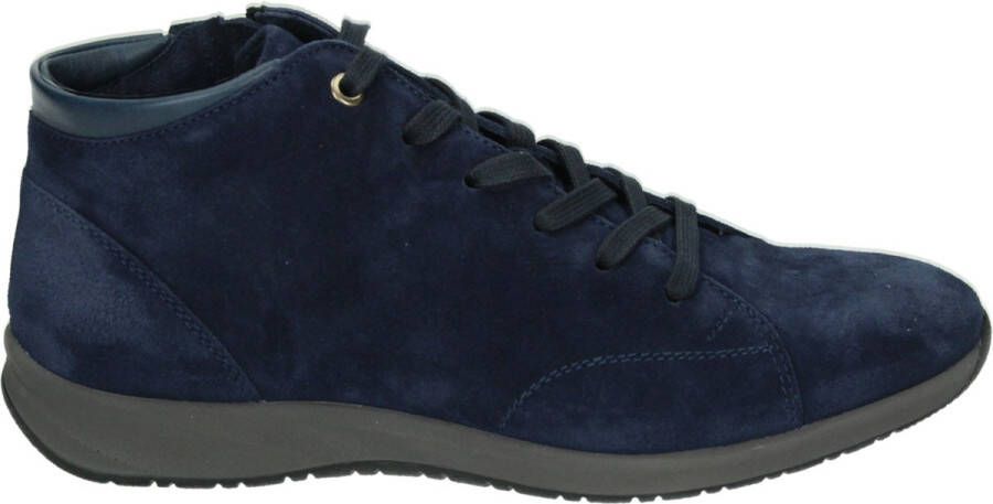 Hartjes 272.2315 99~~~~~~~~~~~~~~~~~~~ Hoge sneakersVeterlaarzenDames veterschoenenDames sneakersHalf-hoge schoenen Blauw