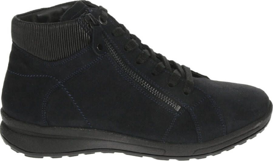 Hartjes 54672~~~~~~~~~~~~~~~~~~~~~~~~~ Hoge sneakersVeterlaarzenDames veterschoenenDames sneakersHalf-hoge schoenen Blauw
