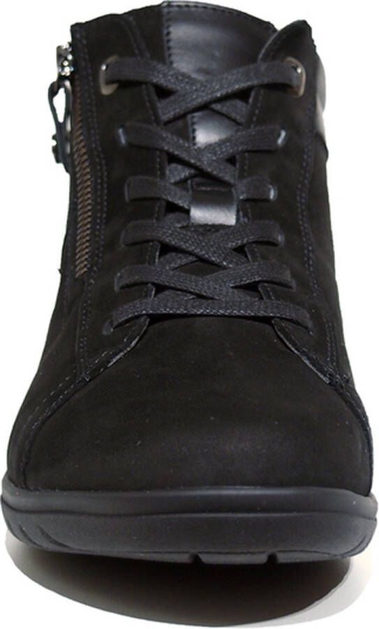 HARTJES Hoge Sneakers Dames 172.0836 Maat: 36 Materiaal: Nubuck Kleur: Zwart
