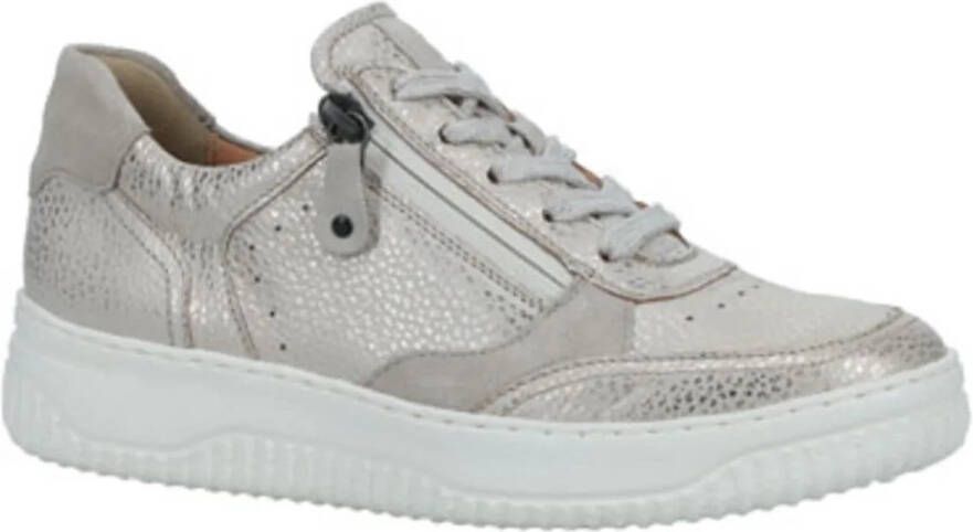 Hartjes Dames Sneakers Boogie Shoe Gold Beige Goud