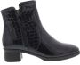 HARTJES Enkellaarsjes Dames 172.1902 Blues Maat: 38 5 Materiaal: Leer Kleur: Blauw - Thumbnail 1