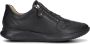 HARTJES Lage Sneakers Dames 162.1105 99 Maat: 38 Materiaal: Leer Kleur: Zwart - Thumbnail 1