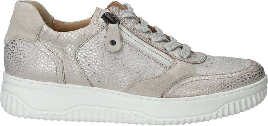 Hartjes Dames Sneakers Boogie Shoe Gold Beige Goud